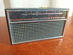 Sowjetisches Vintage Radio Elektron M . UdSSR . SN - Bild 1 von 12