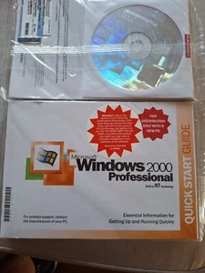 Disco originale cd Microsoft Windows 2000 Professional service pack3 - Foto 1 di 2