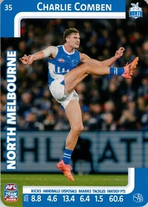 2025 North Melbourne Kangaroos AFL TeamCoach Card - Charlie Comben - Bild 1 von 3