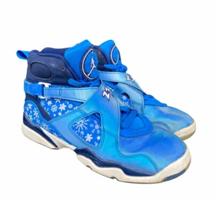 Nike Juvenil Air Jordan 8 VIII Retro GS Talla-4.5Y Copo de Nieve Azul Ventisca 305368-400 - Imagen 1 de 9