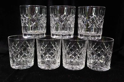 SE CREE QUE ES ROYAL BRIERLEY 7 VASOS DOBLES ANTIGUOS CORTE CRUZADO Foto 1 de 4