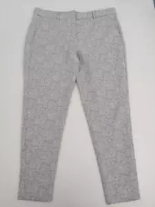 Phase Eight Women’s Trousers Size 16 Grey Belt Looped Pockets Tapered Used F1 - Picture 1 of 10