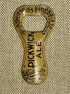 Vintage Pickwick Ale & Stout Haffenreffer Metall Flaschenöffner Boston Since 1870 - Bild 1 von 6