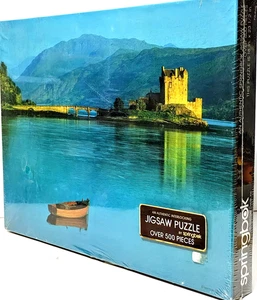 Springbok 500-piece Puzzle - Castle of Eilean Donan - New/Sealed - Picture 1 of 6