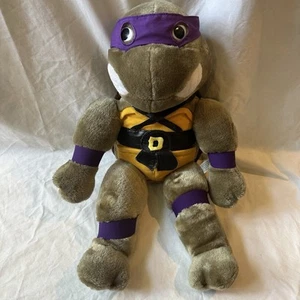 "Compañeros de peluche Donatello de 24"" Teenage Mutant Ninja Turtles 1990 vintage TMNT" - Imagen 1 de 12