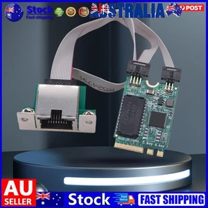M.2 Gigabit Lan Adapter RTL8125BG Chip M2 RJ45 Network Adapter Convenient Useful - Afbeelding 1 van 17
