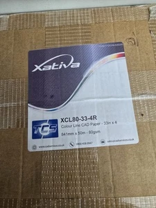 A0 CAD Plotter Paper 8 Rolls 80gsm 33" 841mm x 50M Brand New - Picture 1 of 3