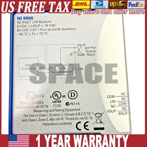 US Free TAX NEW NI NI-9866 NI 9866 C-Series Module. - Picture 1 of 3