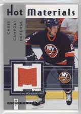 2005-06 Fleer Hot Prospects Hot Materials Chris Campoli #HM-CC Rookie RC