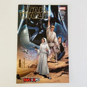 Star Wars 001 Variant Edition - Marvel Comics - 2015 - Fan Expo - Foto 1 di 15