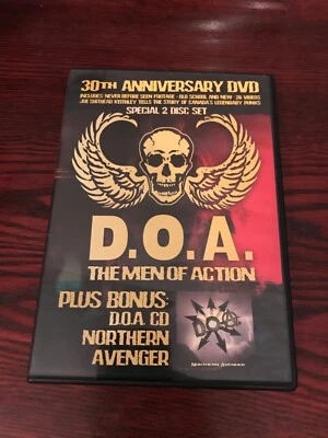 DOA - The Men of Action - DVD/ CD - 30th anniversary -USA - Image 1 of 4