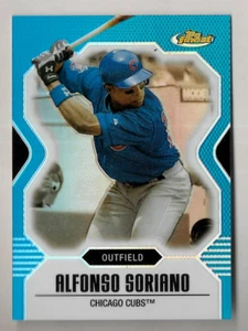 ALFONSO SORIANO 2007 TOPPS FINEST SP REFRACTOR INSERT !!! CARD #120 118/399 CUBS - Picture 1 of 2