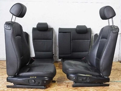 2011 - 2013 Bmw 3 Series E92 Seat Leather Electric Memory Bucket Front Rear Set Foto 1 de 4