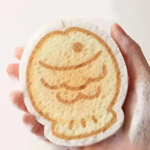 Multifunction Dishwashing Wood Pulp Cotton Washing Sponge Scrubber Kitchen - Picture 1 of 12