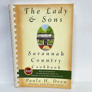 Paula Deen The Lady & Sons Savannah Country Cookbook 1998 Paperbackk - Imagen 1 de 6
