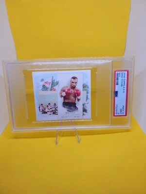 MIKE TYSON 2006 TOPPS ALLEN & GINTER BOX TOPPER N43-13 PSA 9 - Image 1 of 3