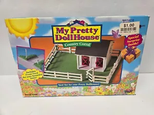 My Pretty Dollhouse Country Corral Galoob #31640, 1994 nuovo con scatola - Foto 1 di 17