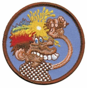 Grateful Dead Ice Cream Cone Kid Officially Licensed Embroidered Patch G046P - Picture 1 of 2