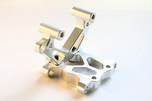 Sliver CNC Alloy Front Bulk Head for HPI BAJA 5B 5T 5SC SS 2.0 KING MOTOR ROVAN - Picture 1 of 6