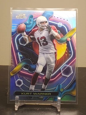 2023 Topps Composite - KURT WARNER - Cosmic Chrome Refractor - Cardinals #256 - Image 1 of 2