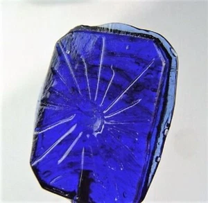 KOBALT SCHLACKE GLAS HUTNADEL HP-157 - Bild 1 von 2