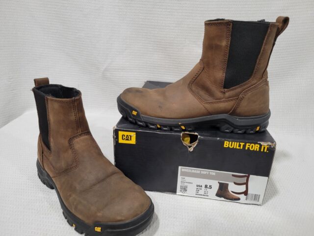 Bota Caterpillar THRESHOLD WP Impermeable SR Resistente al Deslizante PUNTA  SUAVE P74129 Negra