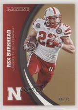 2015 Panini Nebraska Cornhuskers Gold /25 Rex Burkhead #29