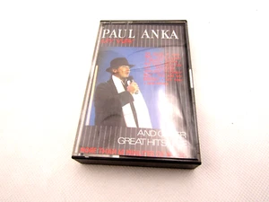Paul Anka And Other Great Hits Live Cassette Tape - Picture 1 of 3