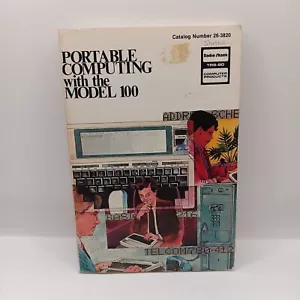 Vintage Radio Shack Portable Computing mit dem Model 100 Computerbuch - Bild 1 von 14