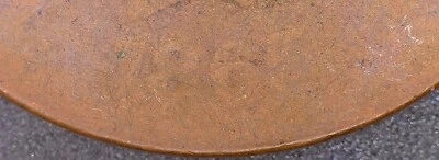 1865 1C Indian Head Cent Plain 5 Ungraded Circulated BN - Image 1 of 3