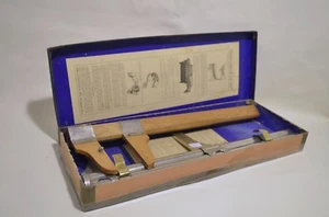 Antique vtg Putnam's cloth chart sewing dressmaking tool measure callipers - Foto 1 di 7