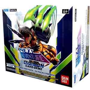 Digimon Card Game: Next Adventure Booster Box x1 Factory Sealed!