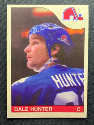 1985-86 O-Pee-Chee #179 Dale Hunter Nordiques - Image 1 of 2