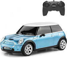 RASTAR RC Mini Cooper Toy Car, 1/24 Mini Cooper S Remote Control Car – Sky Blue