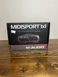 NEW M-AUDIO USB MIDISPORT 1X1 1-in/1-out USB MIDI Interface - Picture 1 of 5