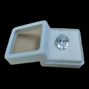 @ Oval/Mixed Shape White Zircon Crystal For Gift Ring - Picture 1 of 5