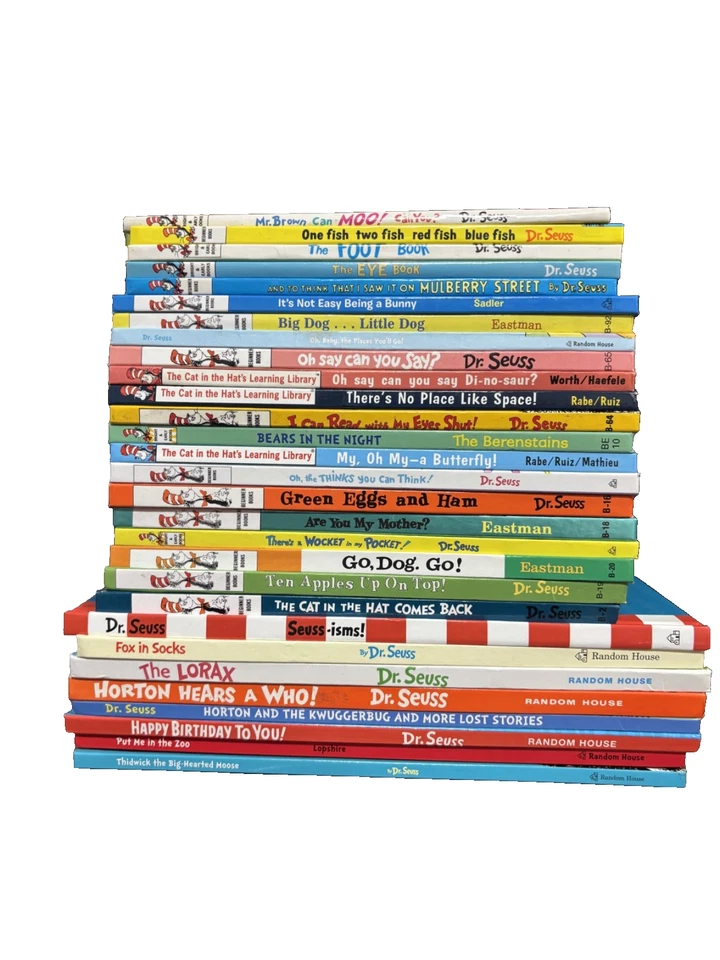 Lot Of 29 Dr Seuss Beginner & Bright And Early Hardcover Books - Image 1 of 1