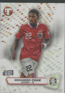 2023 Topps Pristine Road to UEFA Euro 2024 Refractor Muhammed Cham #5 - Picture 1 of 2
