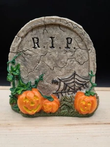 Halloween RIP Pietra Tombale Jack O'lantern Decorazioni - Foto 1 di 6