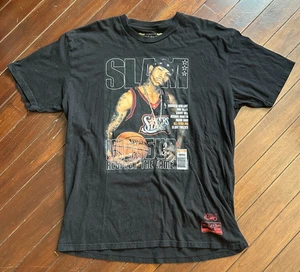 Mitchell & Ness Vintage Slam Iverson T-Shirt, Men's XL - Picture 1 of 5