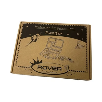 Juego de lonchera Rover PlanetBox acero inoxidable 5 compartimentos Bento NUEVO en CAJA Foto 1 de 4