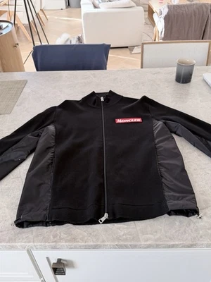 Cárdigan MONCLER Hombre Maglione Tricot Negro Talla Grande Foto 1 de 4