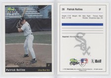 1991 Classic Best Utica Blue Sox Patrick Rollins #28