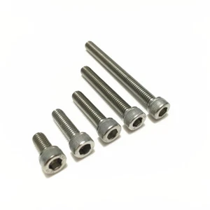 50-200pcs M2.5 304 Stainless Steel DIN912 Hex Drive Socket Head Cap Screw Bolt - Picture 1 of 4