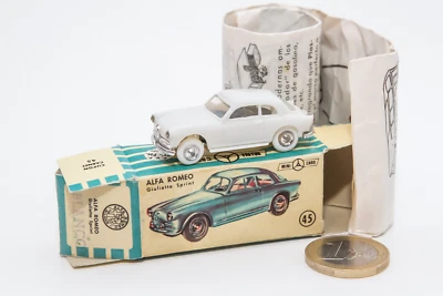 Anguplas Mini Cars Alfa Romeo Giulietta Sprint No Mebetoys No Politoys No Edil - Photo 1/4