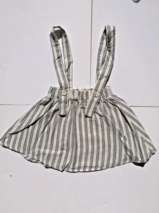 UNIQUE CUTE BABY GIRLS WIHITE PINK STRIPE SUMMER SKRITS TUTU 1-4 YRS UK SELLER - Picture 1 of 12