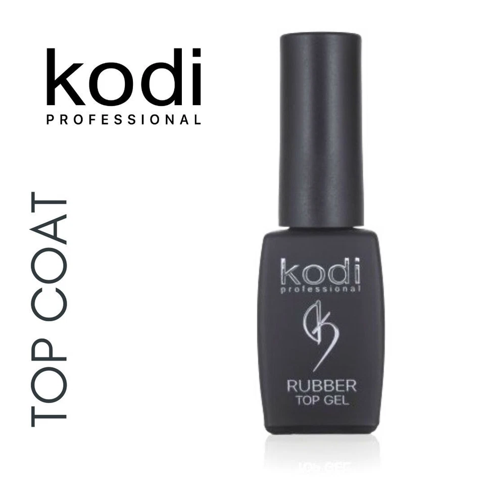 Top coat in gomma lucido senza panno copertura UV Led Nail Art Manicure - Immagine 1 di 1