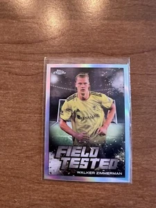 Copa Oro Walker Zimmerman Nashville 2022 Topps Chrome MLS Field Tested #13 USMNT - Imagen 1 de 2