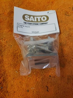 SAITO Engine  Parts - SAITO 40a Mount - Part SAI40a95 - New! - Image 1 of 4