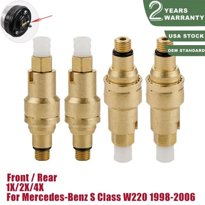Válvula de cobre presión riesgo amortiguador suspensión neumática delantera trasera para Mercedes W220 Foto 1 de 4